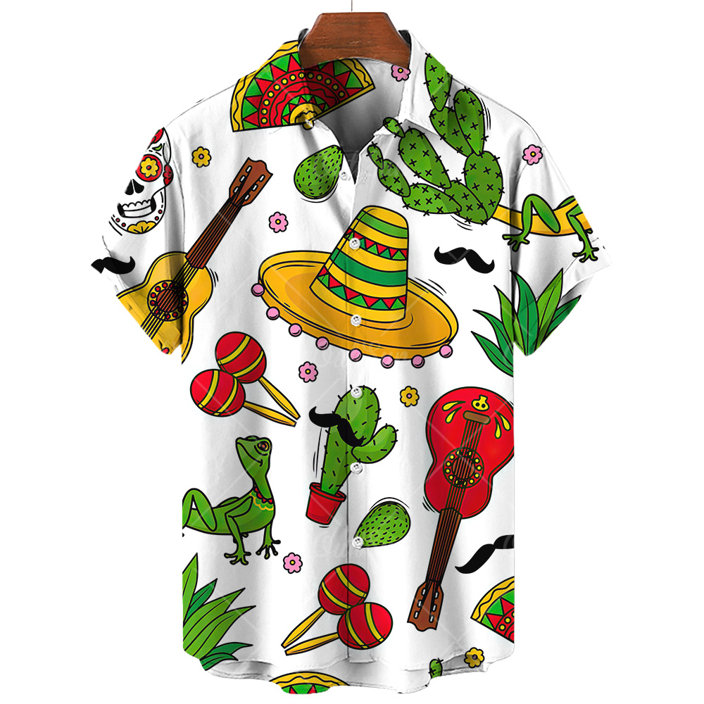 Musical Instrument Shirts For  - Musical Instrument Hawaiian recension och pris