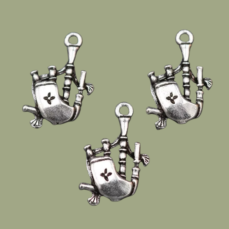 10pcs Silver Plated Scotland M - Musical Instrument In Scotland recension och pris