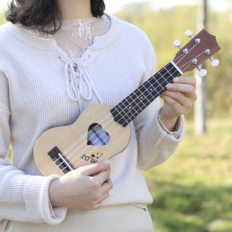 IRIN 17 Inch Ukulele Spruce Wo - Musical Instrument Hawaiian recension och pris