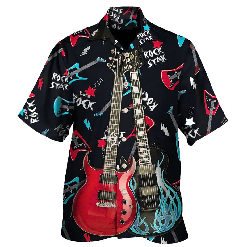 Guitar Music Graphic Hawaiian  - Musical Instrument Hawaiian recension och pris