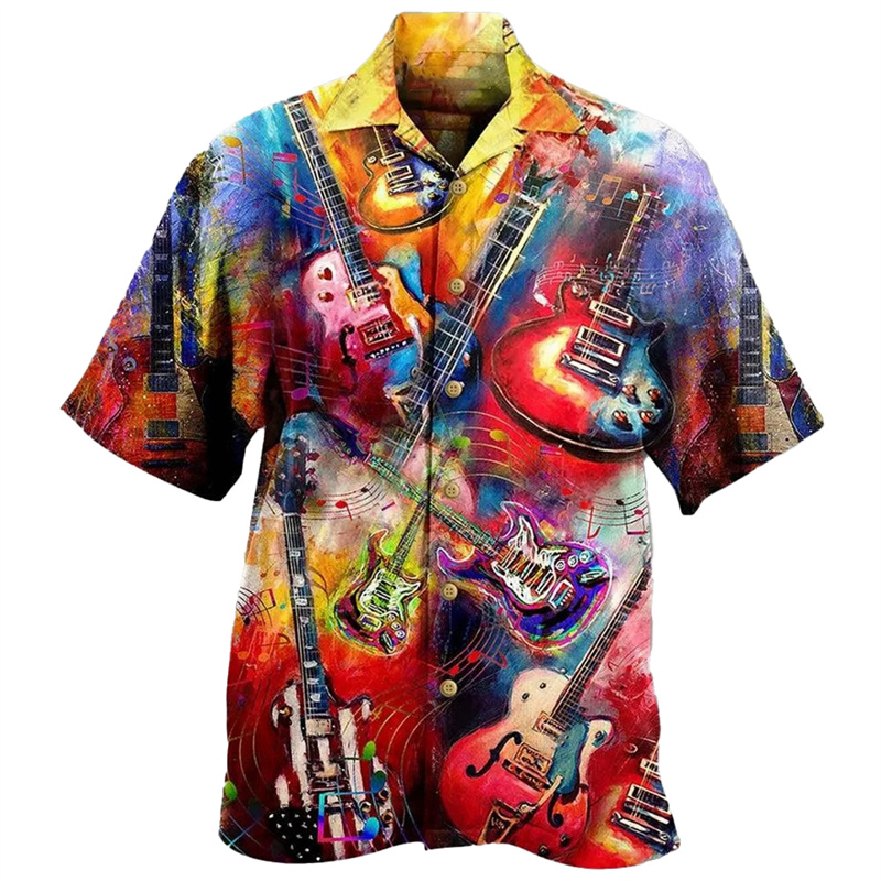 Guitar Music Graphic Hawaiian  - Musical Instrument Hawaiian recension och pris