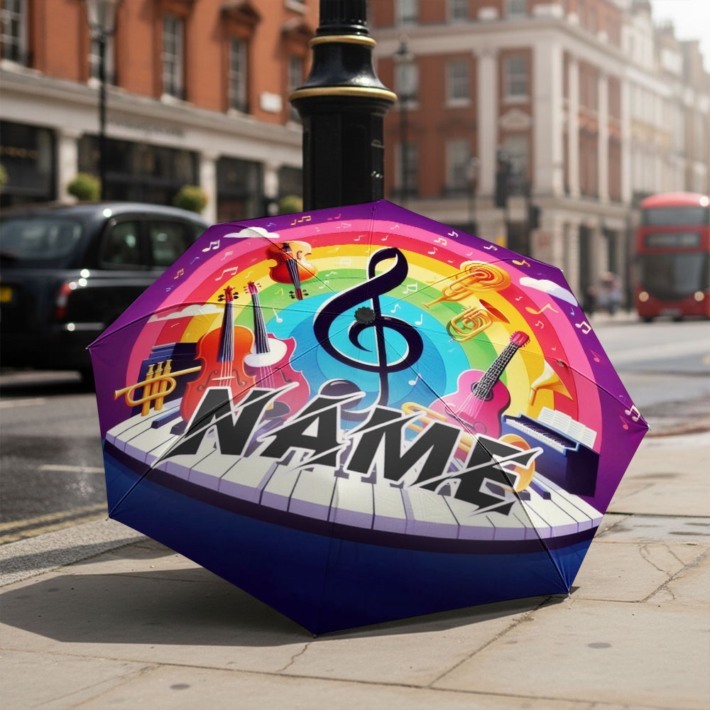 Custom Name umbrella, Music Th - Musical Instrument And Names recension och pris