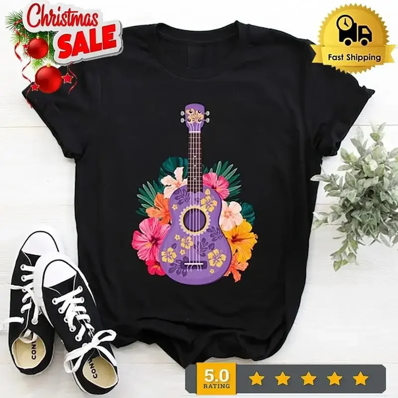 Ukulele Music Instrument Fan T - Musical Instrument Hawaiian recension och pris