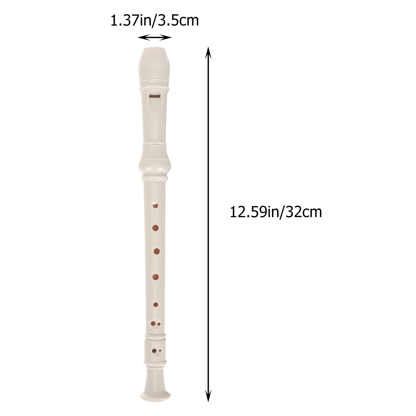 1Set 8-Hole Clarinet for Kids  - Soprano Recorder Plastic recension och pris